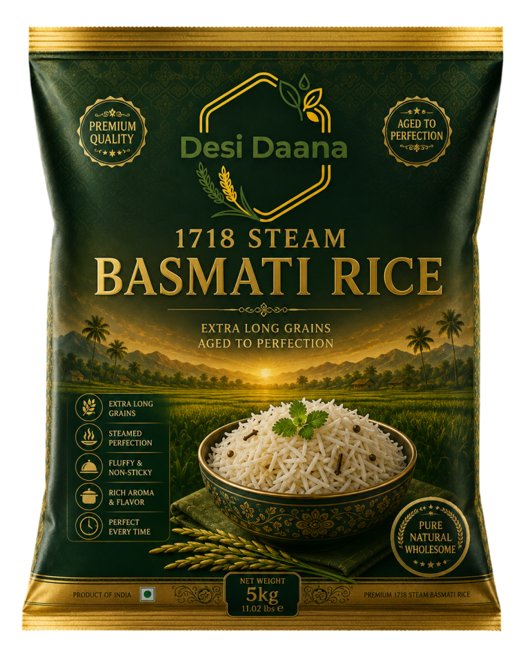 1718 steam basmati rice