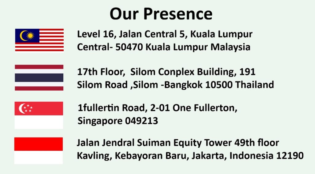our presence